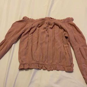Blush Off The Shoulder Top